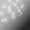 Star dust, thousands of brilliant lights. Royalty Free Stock Photo