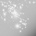 Star dust, thousands of brilliant lights. Royalty Free Stock Photo