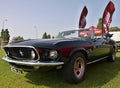 Great vintage convertible Ford Mustang car