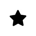 Star icon. Award rating symbol