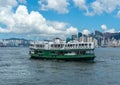 Star Ferry crossing from Hong Kong Island