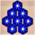 Star filtered hexagons