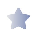 Star flat gradient color ui icon