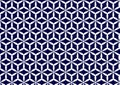 Star flower seamless pattern for fabric, template, background. Royalty Free Stock Photo