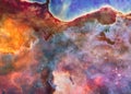 Star forming region somewhere in deep space Royalty Free Stock Photo