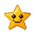 Star game pixelated icon