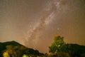 Milky Way Star Gazing in Darkest Place in the USA Royalty Free Stock Photo