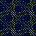 Star geometric vector seamless pattern