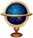 Star globe Royalty Free Stock Photo