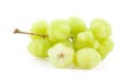 Star Gooseberry bunch fruit isolated on white background