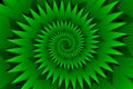 Star green abstract vector background Royalty Free Stock Photo