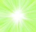 Star with green lights Royalty Free Stock Photo