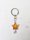 star handmade resin key chain, bag charm, craft, art