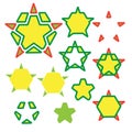 Star Hexagon geometric pattern