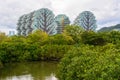 7-star hotel Sanya Beauty Crown in which an annual competition is held- Miss of the World. Tourist complex is the largest hotel in Royalty Free Stock Photo