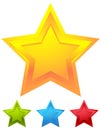 Star icon for rating, ranking, quality concepts