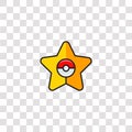 star icon sign and symbol. star color icon for website design and mobile app development. Simple Element from pokemon go