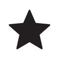 Star icon vector