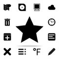 star icon. web icons universal set for web and mobile Royalty Free Stock Photo