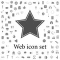 star icon. web icons universal set for web and mobile Royalty Free Stock Photo