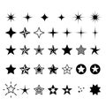 Star icons - rating, rank and decor stars