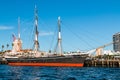 The Star of India at the Maritime Museum of San Diego Royalty Free Stock Photo