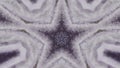 Star kaleidoscope graphic fractal ink snowflake Royalty Free Stock Photo