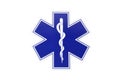 Star of life Royalty Free Stock Photo