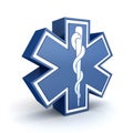 Star of life Royalty Free Stock Photo