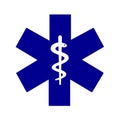 Star of life medical symbol