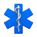 Star of Life Symbol Royalty Free Stock Photo