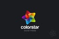Star Logo design vector. Creative social leader