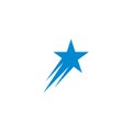 Star Logo Template vector icon illustration Royalty Free Stock Photo