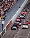 Star of a NASCAR race in Martinsville, VA Royalty Free Stock Photo