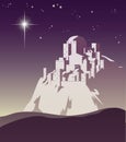 Star over Bethlehem Royalty Free Stock Photo