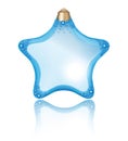 Star perfume bottle Royalty Free Stock Photo