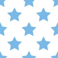 Star seamless pattern Royalty Free Stock Photo