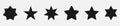 Star set. Stars vector icons. Star black. Stars icons. Vector star. Royalty Free Stock Photo