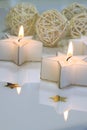 Star shaped candles