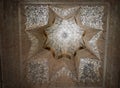 Hall of the Abencerrages at Nasrid Palaces of Alhambra - Granada, Spain Royalty Free Stock Photo