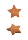 Star shaped cookie isolated Royalty Free Stock Photo