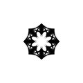 Star shine logo and design vector Royalty Free Stock Photo