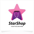 Star Shop Logo Template Design Template