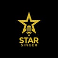 Star singer logo design inspiration