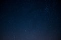 Star sky at night , space background Royalty Free Stock Photo