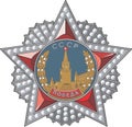 Star of the soviet order of Victory