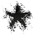 Star burst vector illustration