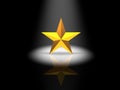 Star Spotlight Royalty Free Stock Photo