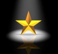 Star Spotlight Royalty Free Stock Photo