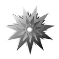 Star, starlet shape, element vector